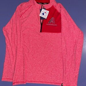 Fanatics Heathered Red Pullover